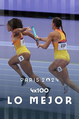 Atletismo JJOO París 2024 - El 4x100 femenino hace historia en París 2024