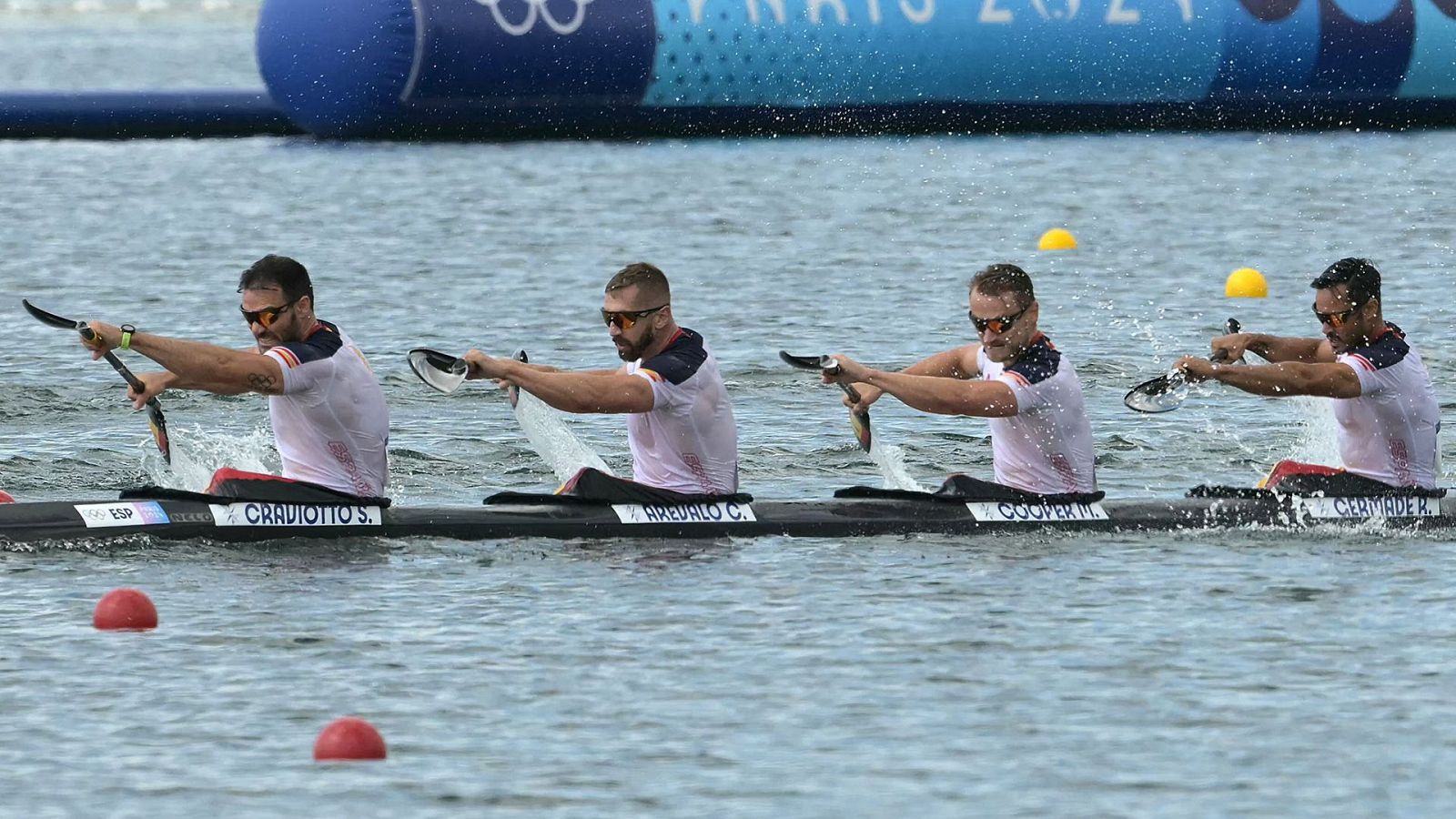 París 2024 - Piragüismo Sprint: Semifinal. K4 500m (M) - Ver ahora