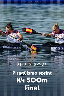 Piragüismo JJOO París 2024 - Sprint: Final. K4 500m (F)