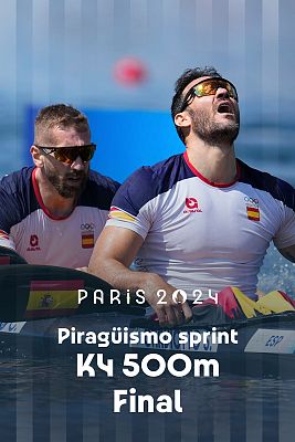 Piragüismo JJOO París 2024 - Sprint: Final. K4 500m (M)