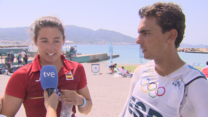 Vela JJOO París 2024 - Vela 470 | Xammar y Brugman, tras perder la medalla: " Más no podíamos hacer"