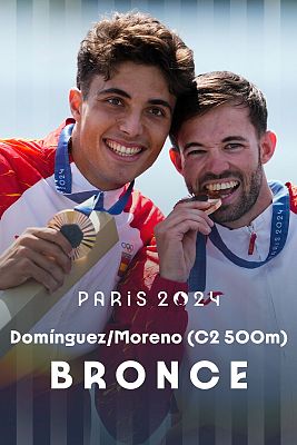 Piragüismo - Piragüismo C2 500: Domínguez y Moreno, un bronce de 'photo finish'