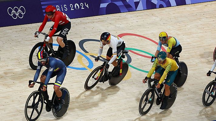 Ciclismo de pista JJOO Paris 2024 - Ómnium Tiempo (M): Carrera 2/4