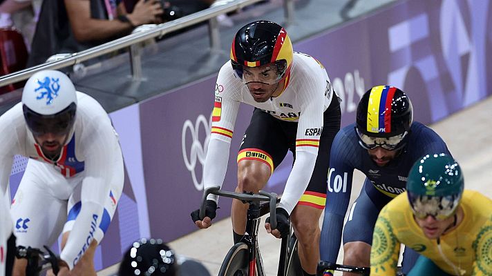 Ciclismo de pista JJOO Paris 2024 - Ómnium Puntuación (M): Carrera 4/4