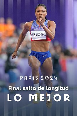 Juegos Olímpicos París 2024 - Final Atletismo salto longitud (F): Tara Davis, con un salto de 7.10m, se lleva la medalla de oro