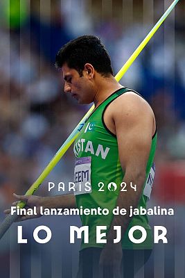 Juegos Olímpicos París 2024 - Final Atletismo lanzamiento jabalina (M): el pakistaní Arshad Nadeem pulveriza el récord olímpico