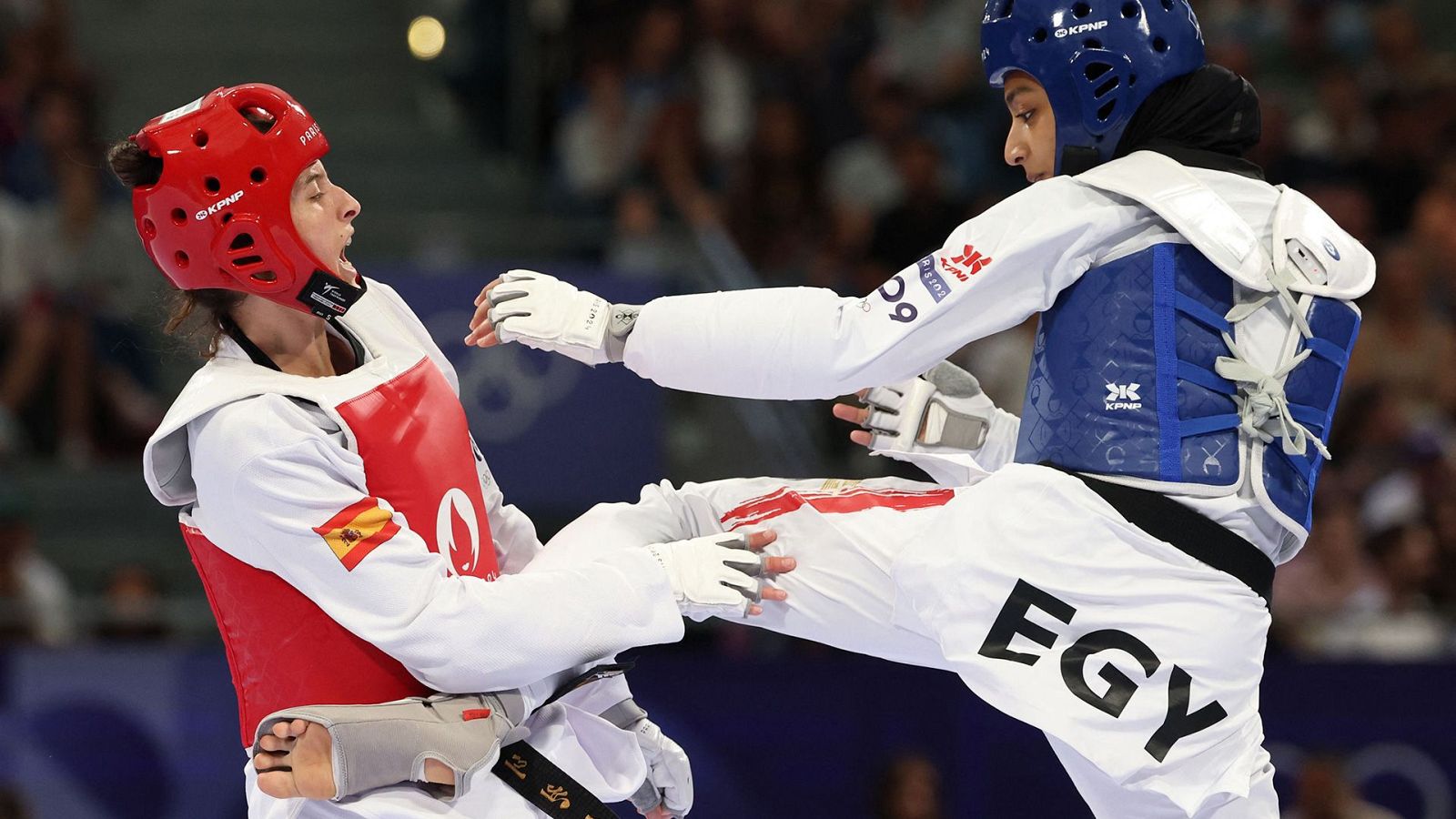 París 2024 - Taekwondo: 1/8 final. -67kg (F): A. Shehata (EGY) vs. C. Castro (ESP) - Ver ahora