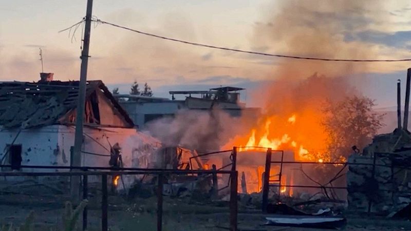 Salen a la luz las primeras imágenes de la incursión ucraniana en la región fronteriza de Kursk | Ver