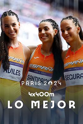 Atletismo JJOO París 2024 - Atletismo + 4x400 (F): el relevo español acaba quinto, fuera de la final