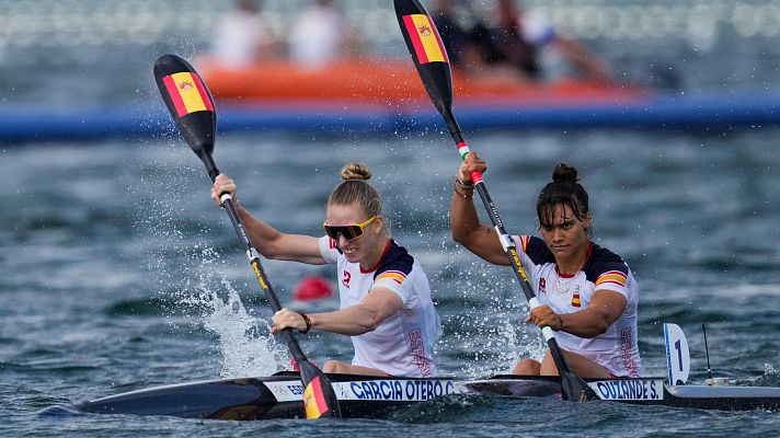Piragüismo JJOO París 2024 - Piragüismo Series K2 500 (F): Ouzande y García no consiguen el pase a la final