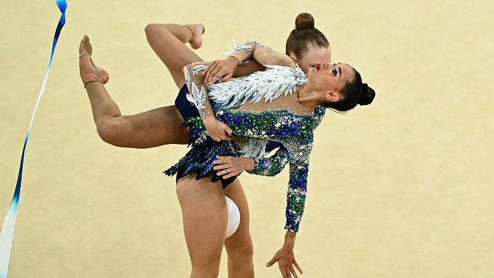 Juegos Olímpicos París 2024 - El equipo español de gimnasia rítmica se queda a las puertas de la final