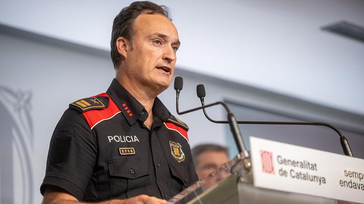 Telediario 1 - Los Mossos ven "desleal" la actitud de Puigdemont