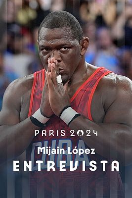 Lucha JJOO París 2024 - Mijaín López, a RTVE: "Es una celebración bonita que quedará para la historia"
