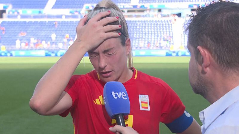 Alexia Putellas explica al borde de las lágrimas por qué tiró ella el penalti