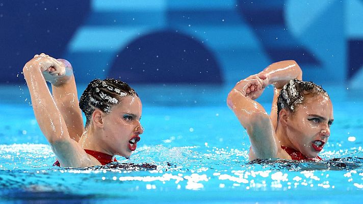 Natación artística JJOO París 2024 - Clasificatoria. Dúo Rutina Técnica