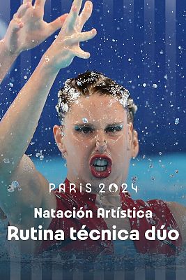 Natación artística JJOO París 2024 - Clasificatoria. Dúo Rutina Técnica