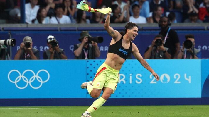 Fútbol JJOO París 2024 - Camello: "Yo era un descarte, Santi Denia me dijo que iba a meter el gol de la final"