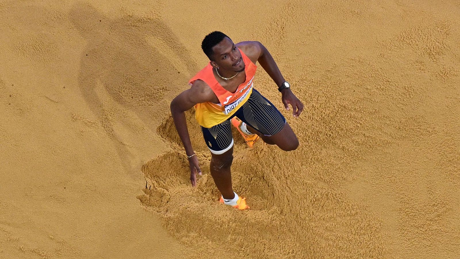 Atletismo final triple salto (M): Jordan Díaz toca el cielo de París y consigue el oro olímpico
