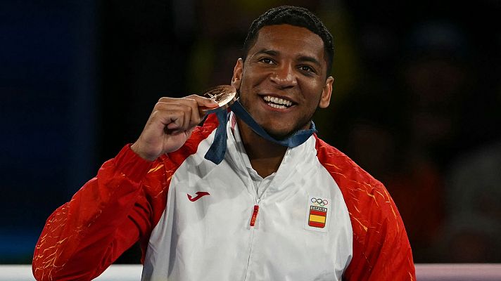 Boxeo JJOO París 2024 - Reyes Pla se cuelga el bronce en boxeo en París 2024