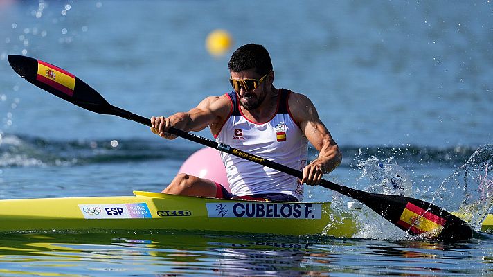 Piragüismo JJOO París 2024 - Sprint: Semifinal 1. K1 1000m (M). Francisco Cubelos