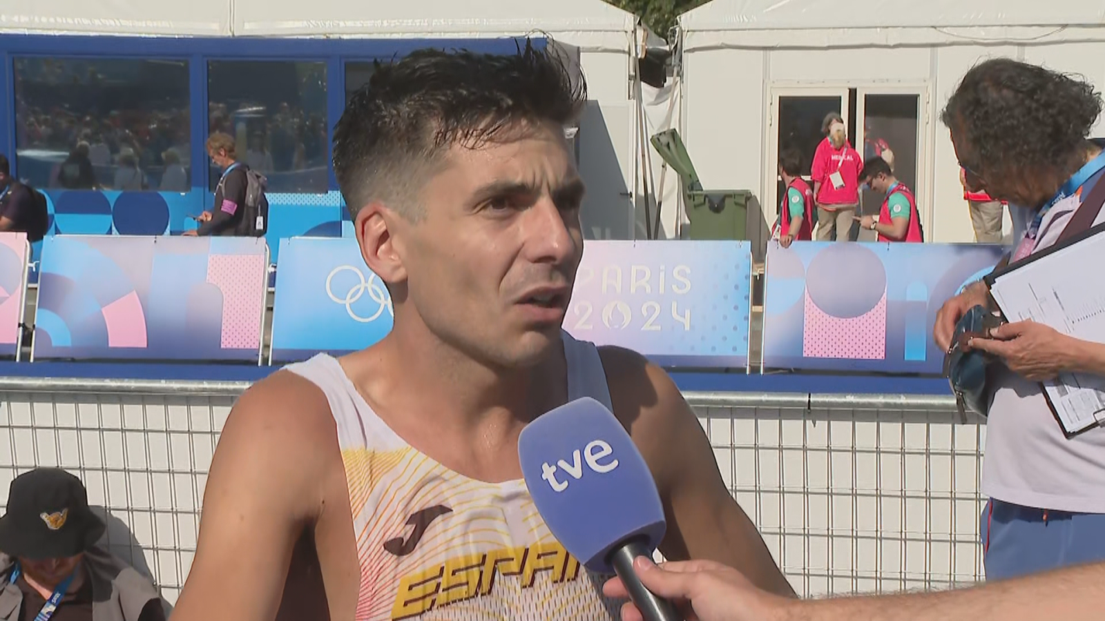 Yago Rojo: "La cuesta final del maratón ha sido una barbaridad" - Atletismo JJOO París 2024 | Ver