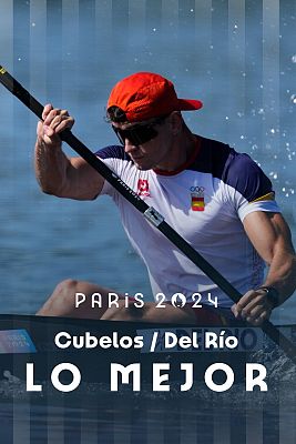 Piragüismo JJOO París 2024 - Cubelos y Del Río, fuera de la final A en K1 1000