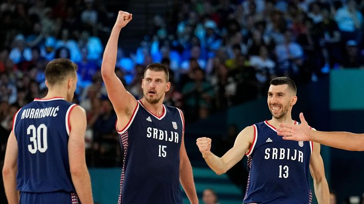 Baloncesto JJOO París 2024 - Jokic guía a Serbia al bronce olímpico tras imponerse a Alemania 93-83