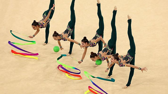 Gimnasia rítmica JJOO París 2024 - Final All Around Equipos: Cintas y Pelota
