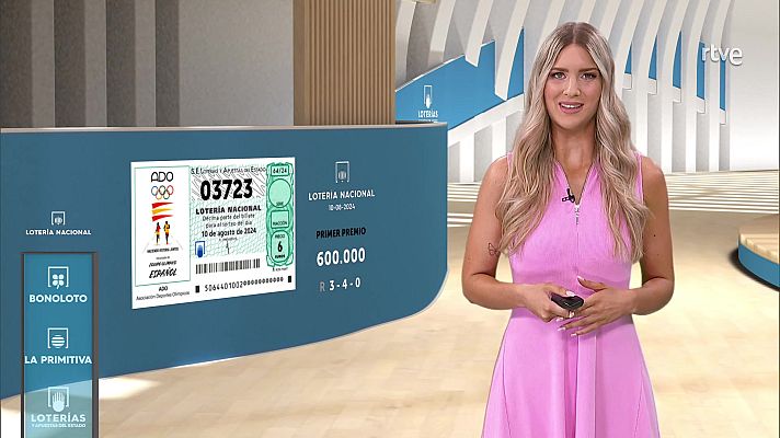 Loterías - Sorteo de la Lotería Nacional del 10/08/2024