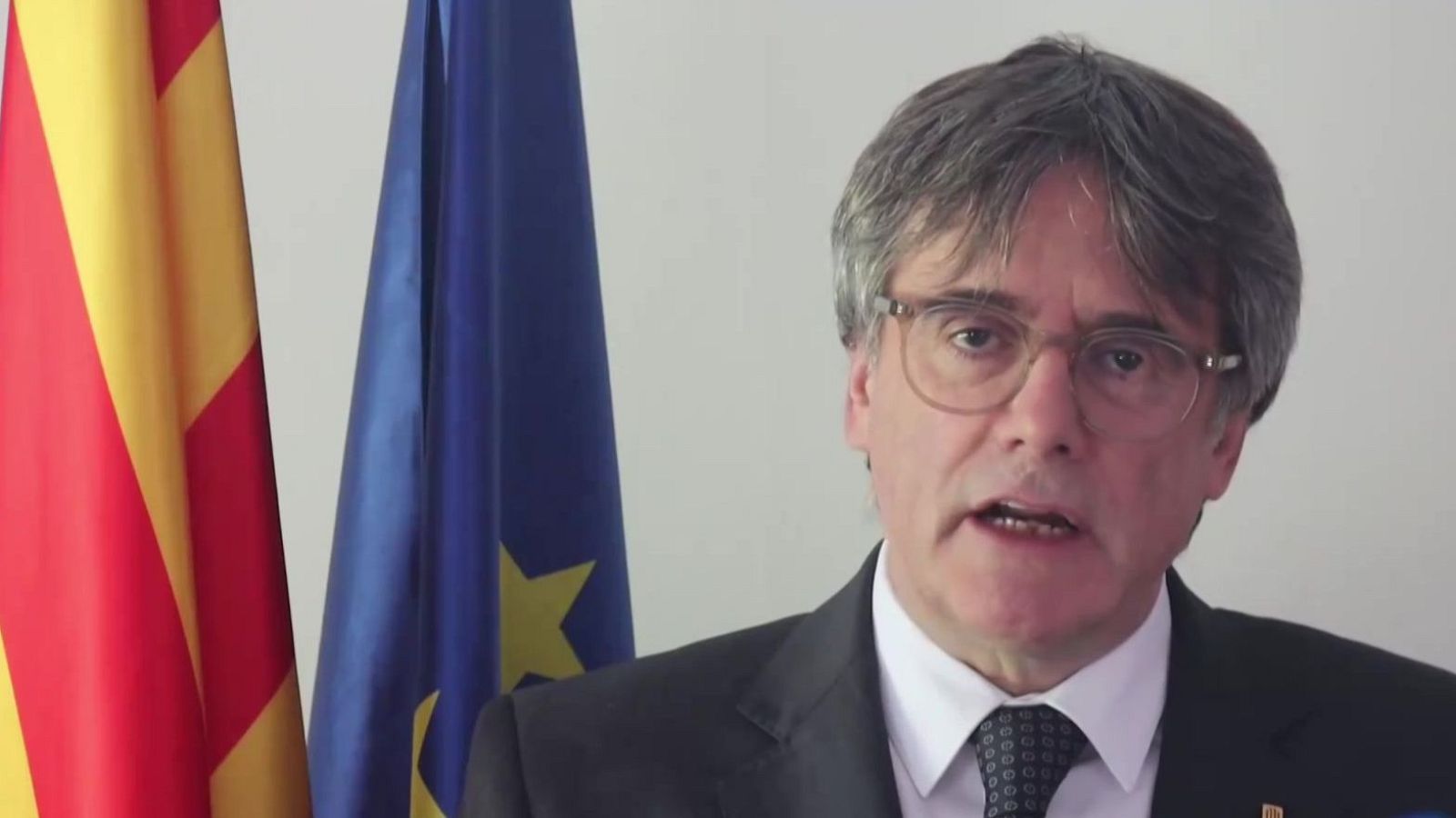 Puigdemont reaparece en un vídeo y evidencia la ruptura independentista | Ver