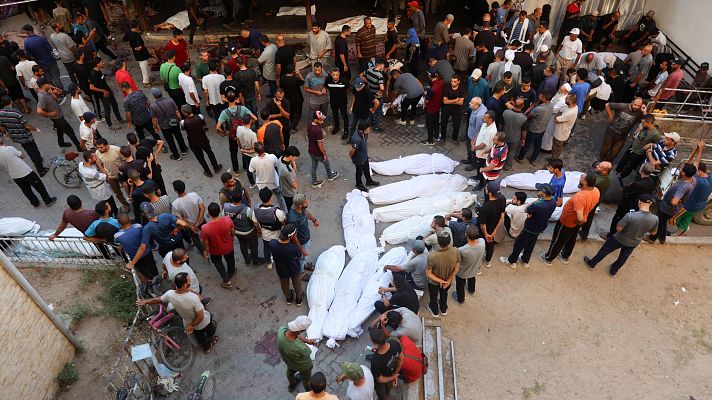 Telediario Fin de Semana - Un ataque israelí a una escuela deja más de 100 muertos