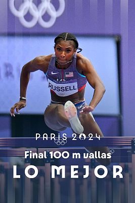 Atletismo JJOO París 2024 - Atletismo final 100m vallas (F): Masai Russell, oro olímpico en los 100m vallas