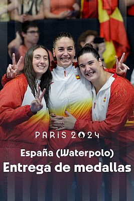 Waterpolo JJOO París 2024 - Entrega de medallas