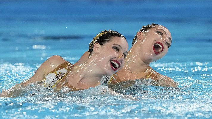 Natación artística JJOO París 2024 - Final Dúo Rutina Libre