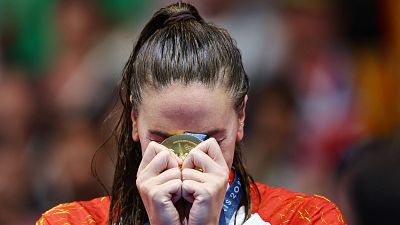 Maica García, "seca de tanto llorar": "No es que mereciéramos el oro, es que lo hemos trabajado"