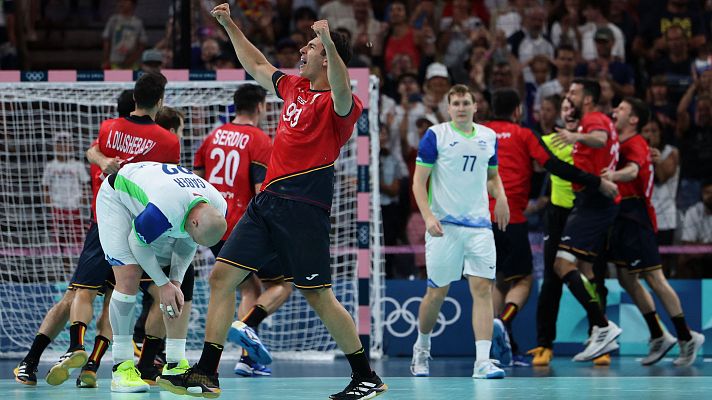 Balonmano JJOO París 2024 - España – Eslovenia (M) balonmano: la épica acompaña a los 'Hispanos' para ser de bronce
