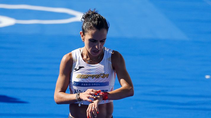 Atletismo JJOO París 2024 - Esther Navarrete: ''He vomitado en el kilómetro 21, pero tenía que acabar''
