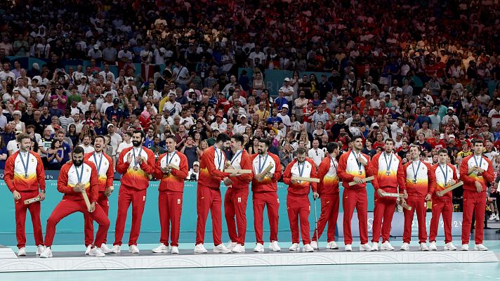 Balonmano JJOO París 2024 - Entrega de medallas (M)
