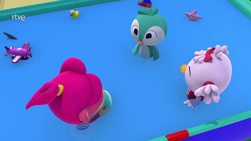 Canciones del zoo - ¿Quién se va a bañar? - El Reino Infantil | Ver