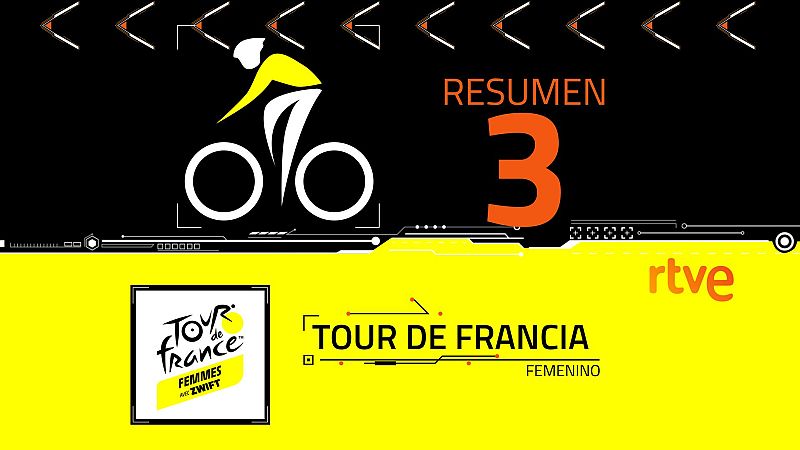 Tour de Francia Femenino 2024 | Resumen en vídeo de la etapa 3 | Ver