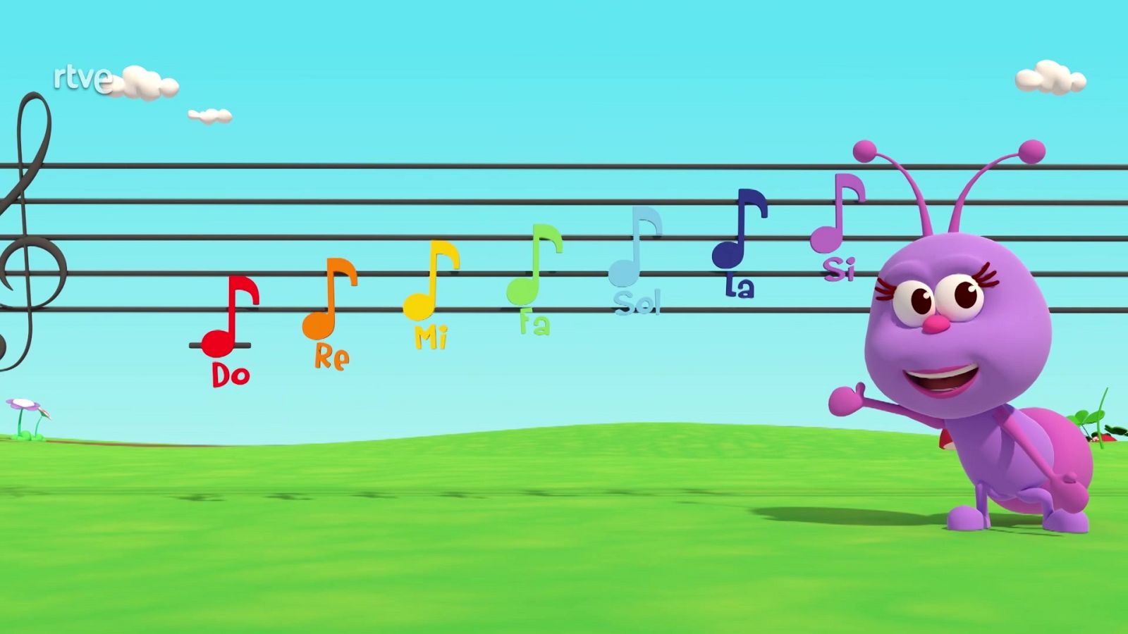 Los Bichikids - Las notas musicales - El Reino Infantil | Ver