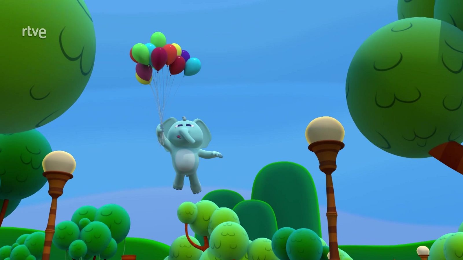 Canciones del zoo - Canción para que vuele un elefante - El Reino Infantil | Ver