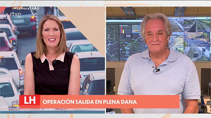 La hora de La 1 - La DGT pide prudencia al viajar por carretera con lluvias fuertes