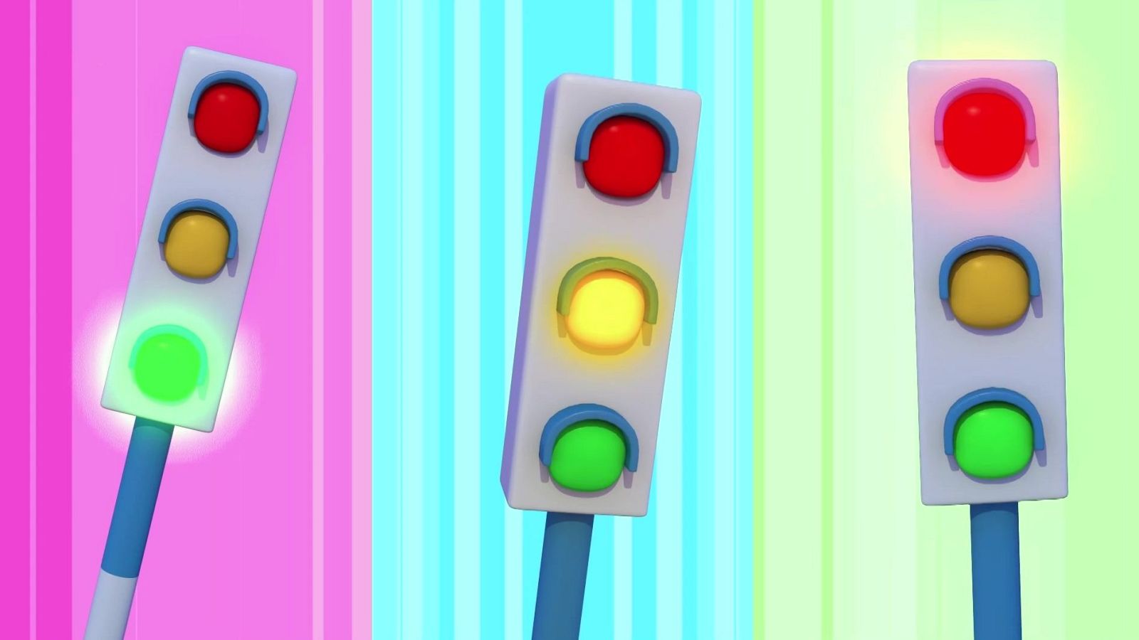 Canciones del zoo - El semáforo (qué merengue) - El Reino Infantil | Ver