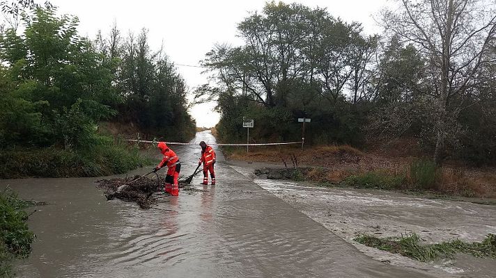 Telediario Matinal - La DANA deja inundaciones en Cataluña, Levante y Murcia