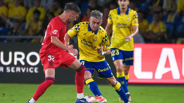Resúmenes de LaLiga - Las Palmas - Sevilla: resumen del partido de la 1ª jornada de Liga