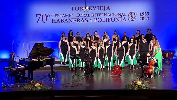 Festivales de verano de La 2 - 70º Certamen Coral Internacional de Habaneras y Polifonía de Torrevieja: Ruth Lorenzo y el coro Sinfonía
