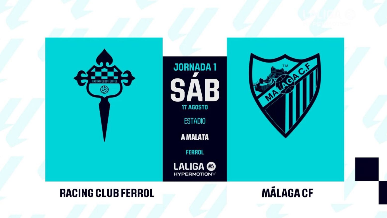 Racing de Ferrol - Málaga: resumen de la 1ª jornada de Liga | Segunda | Ver