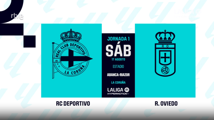 Resúmenes de LaLiga - Deportivo - Real Oviedo: resumen de la 1ª jornada de Liga | Segunda