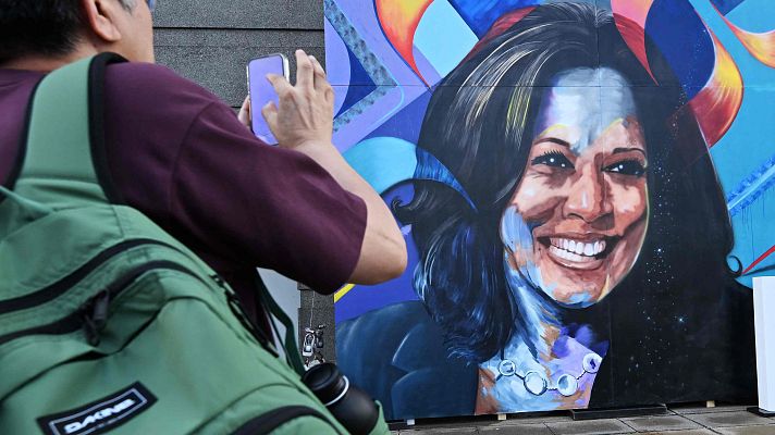 Telediario Fin de Semana - Trump y Harris refuerzan sus campañas en redes sociales para captar votantes